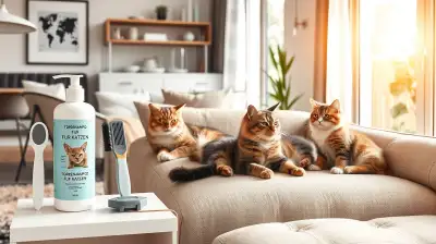 Trockenshampoo für Katzen