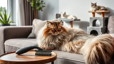Langhaarige Katzen richtig pflegen