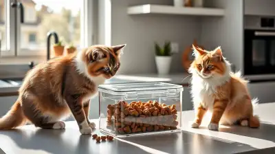 Katzensnacks richtig aufbewahren