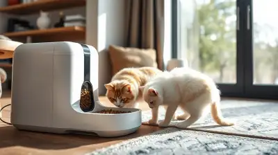 Automatische Futterspender für Katzen