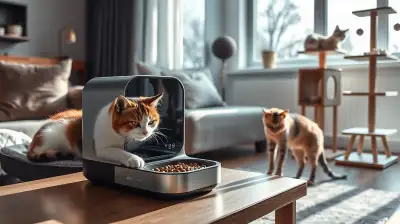 Automatische Katzenfütterung mit Kamera