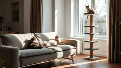 Glänzendes Katzenfell mit natürlichen Hausmitteln