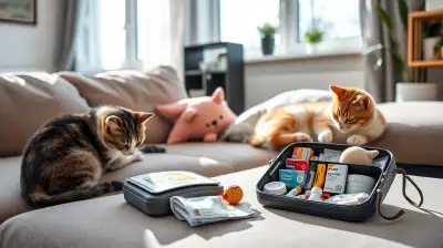 Erste-Hilfe-Set für Katzen: Was gehört hinein?