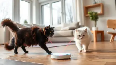 Interaktive Katzenspielzeuge mit App-Steuerung