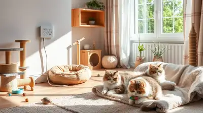 Katzen-Pheromone gegen Stress