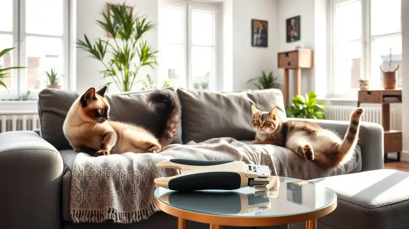 Katzenkrallen beim Tierarzt