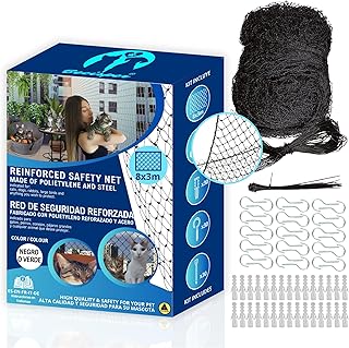 Verstärktes Katzennetz – Katzennetz Terrasse, Katzennetz Fenster und Katzennetz Balkon – Kat…