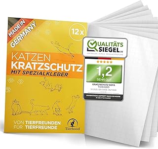 Kratzschutz Katze – Kratzschutz Sofa Katze – Selbstklebende Anti Kratz Folie für Katzen – Kratzf…