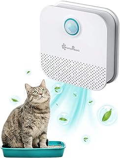 DownyPaws Katzenstreu-Geruchsbeseitiger, Katzentoiletten-Desodorierer für alle Arten von Katzent…