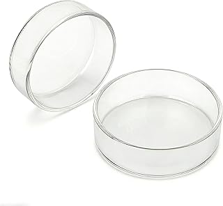 Aquarium Glas Garnele Futternapf Schalen Reptilien Wassernahrungsmittelschale Feeder Schüssel (6…