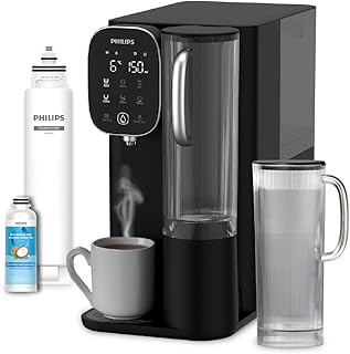 Philips Water Umkehrosmose-Wasserstation ADD6912BK/10: Eliminiert bis zu 110 Substanzen, sofortig…