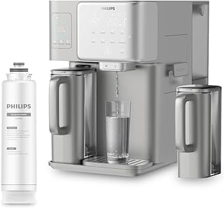 Philips Water Umkehrosmose-Wasserstation, sofortiges heißes und kaltes Wasser, integrierter Eism…