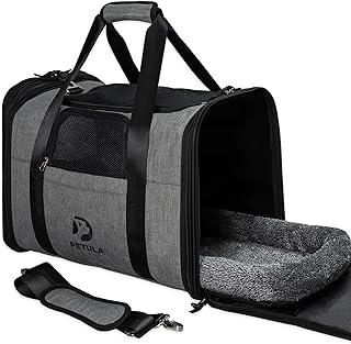 Petula Katzentasche & Hundetasche – Faltbare Transporttasche für Katzen & kleine Hunde bis 13 …