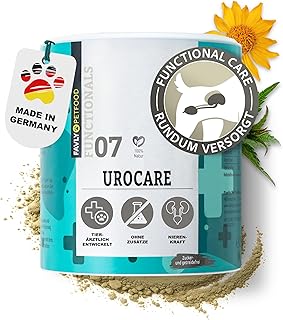 FAVLY – UROCARE Nieren & Blase Pulver 250g für Hunde & Katzen – Futtertopping zur Unterstüt…