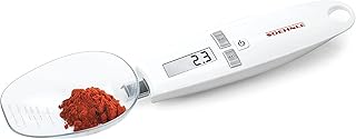 Soehnle digitale Küchenwaage Cooking Star mit 0,1-g-genauer Teilung und 500 g Tragkraft, Löffel…