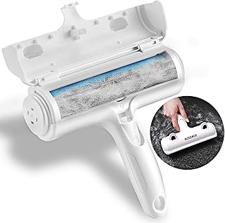 ACE2ACE Tierhaarentferner Fusselrolle, Fusselrolle für Hundehaare und Katzenhaare Wiederverwendb…