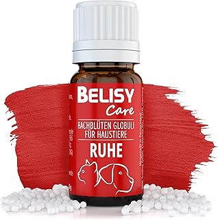 Ruhe Bachblüten Kügelchen für Hunde & Katzen – Beruhigungsmittel bei Angst & Stress – Orig. Mi…