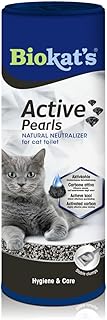 Biokat’s Active Pearls – Streuzusatz mit Aktivkohle verbessert Geruchsbindung und Saugfähigkeit …