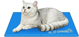pecute Kühlmatte Hunde Katzen, Kuhlmatte für Hund und Katze mit Ungiftiges Gel,Selbstkühlende …