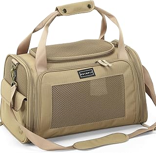 Petsfit Transportbox Katze Hund faltbar Transporttasche Hundetasche für Katzen kleine Hunde, Hoc…