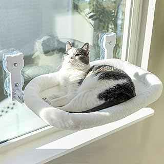 Katzen Fensterliege, Katzenbett Fenster Leicht zu Montieren Robuste Faltbare Katzenliege Fenster …