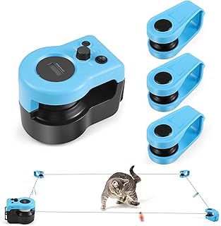Katzenspielzeug für den Innenbereich, neues Laufband für gelangweilte Kätzchen, Katzenspielzeu…