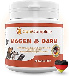 Magen & Darm Tabletten für Hunde & Katzen – Unterstützung bei sensibler Verdauung & Darmflora…