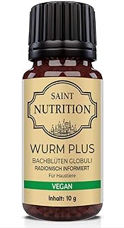 Saint Nutrition® Veganes Wurm Globuli für Tiere – die Wurmkur Alternative für Hunde & Katzen, …