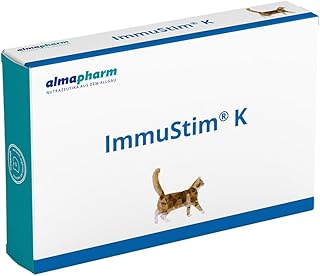 almapharm ImmuStim K | 72 Tabletten | Ergänzungsfuttermittel für Katzen | Vitalstoffe für das…