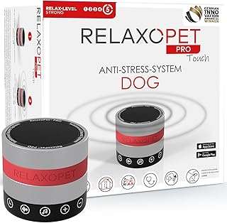 RelaxoPet® Pro Touch, Anti-Stress-System für Hunde, hochfrequente Klangwelten zur Entspannung. …