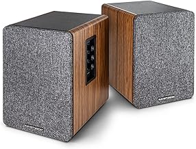 wavemaster Base – Regallautsprecher-System (30 Watt) mit Bluetooth-Streaming und Kopfhörerausgan…