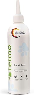felmo Ohrreiniger für Hunde & Katzen (250 ml) – ermöglicht schonende und effektive Reinigung …
