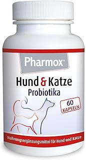 Hund & Katze Probiotika – 100% natürlich – Hochdosiert – Unterstützen Sie die Darmflora und Ver…