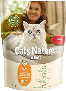 MERA Cats Nature Huhn Premium Katzenfutter Trocken 400g | Getreidefrei & zuckerfrei | Adult Katze…