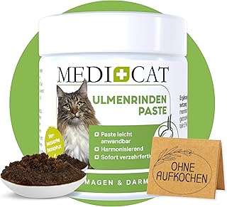 Premium Ulmenrinde Paste – 200 g – für Katzen – sofort verzehrfertig mit Slippery Elm Bark…