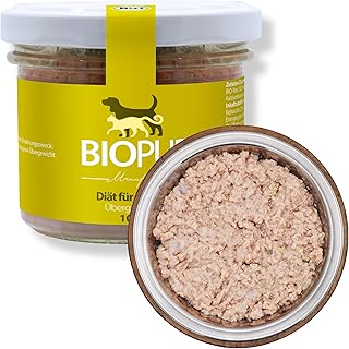BIOPUR Diät-Übergewicht für Katzen 12x100g – 100% Bio-Lebensmittelqualität – Kalorienreduzi…