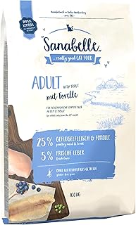 Sanabelle Adult mit Forelle | Katzentrockenfutter für ausgewachsene Katzen (ab dem 12. Monat) | …
