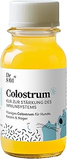 Dr. SAM Colostrum für Katzen & Hunde – Kur zur Stärkung des Immunsystems, natürliche und beson…