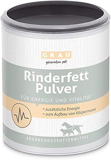 GRAU – das Original – Rinderfettpulver, der schelle Energielieferant mit 80% Fettanteil, 1er Pack…