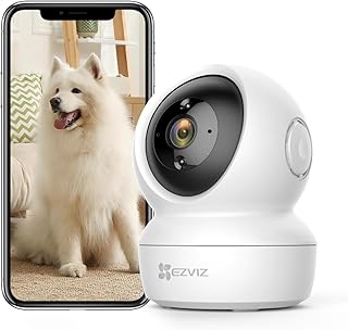 EZVIZ 1080P WLAN IP Kamera, schwenkbare Überwachungskamera Innen mit Zwei-Wege-Audio, Bewegungsv…