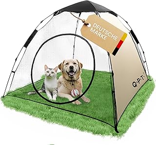 Welpenlaufstall XXL mit Dach – Stabiler Hundelaufstall für Innen & Außen – Welpenauslauf fa…