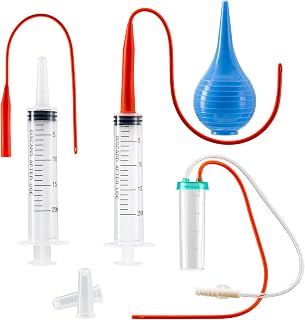 Neugeborenes Welpen-Kätzchen-Set für Kleintiere, steril, Schleim-Extraktor, Saugkatheter, Tier-…