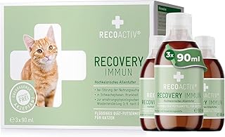 RECOACTIV Recovery Immun Katze – hochkalorisch, sehr schmackhaft, zur schnellen Gewichtszunahme &…
