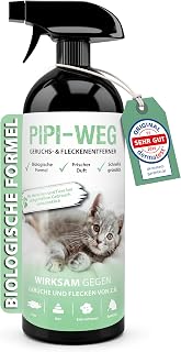 Enzymreiniger Katzenurin 750 ml – Geruchsentferner Katzen Zubehör Katzenklo | biologisch, tierfr…