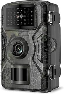 HSSNS Wildkamera, 60MP 4K Video Wildtierkamera, 0,1 Sekunden ausgelöste IP66 wasserdichte Wildka…