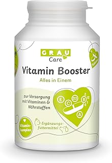 GRAU – Vitamin Booster ca. 120 STK., Ergänzungsfuttermittel für Hunde und Katzen