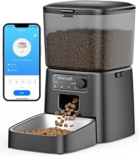 oneisall 3.5L Futterautomat Katze mit APP