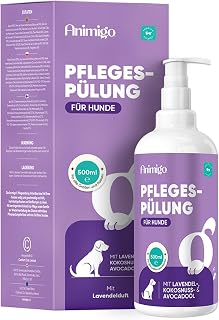 Animigo Pflege-Conditioner für Hunde – Nährender Hundebalsam – 500 ml