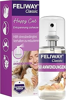 FELIWAY Classic Transport Spray für Katzen | Stressfreie Reise & Transport | sorgt für Entspann…