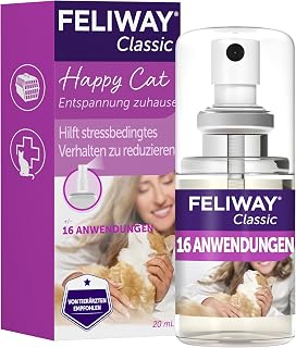 FELIWAY Classic Spray für Katzen 20 ml, 16 Anwendungen